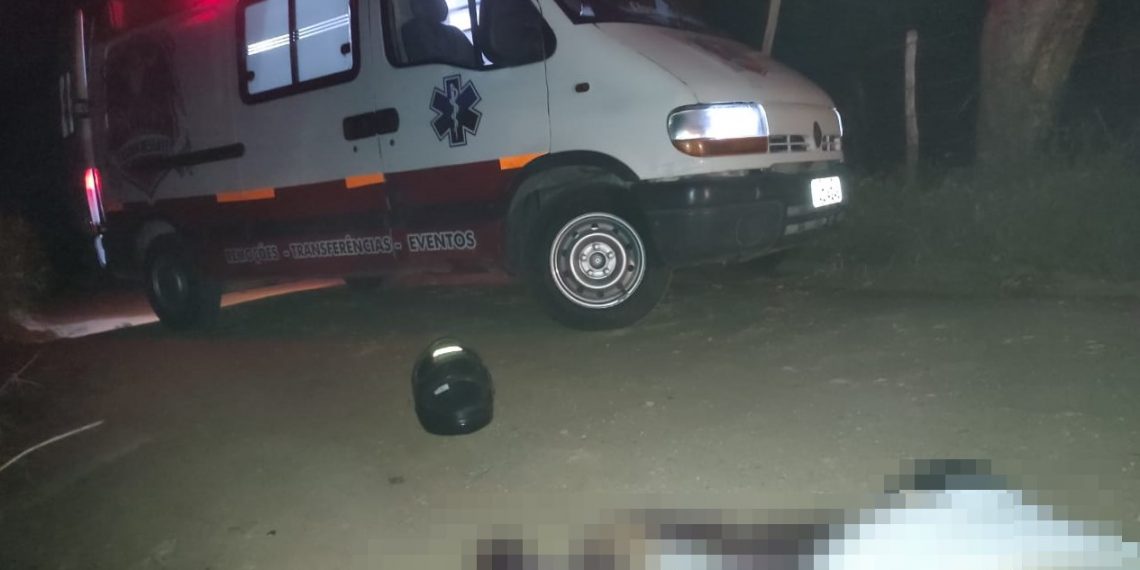 Homem morre vítima de acidente de moto em estrada vicinal de Coité