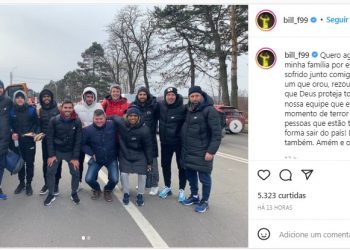 Jogadores conseguem deixar a Ucrânia e trio está de volta ao Brasil