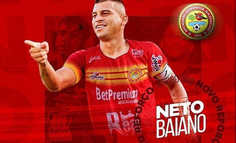 Juazeirense anuncia a contratação do atacante Neto Baiano