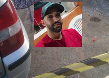 Homem é morto a tiros na frente de oficina