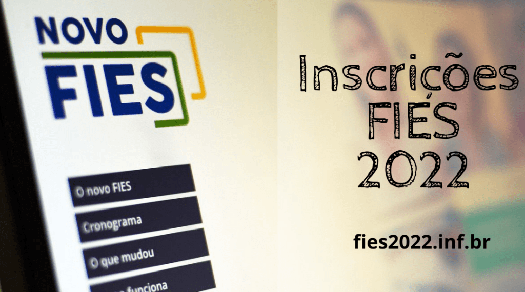 Inscrições do primeiro Fies de 2022 vão até a próxima sexta-feira