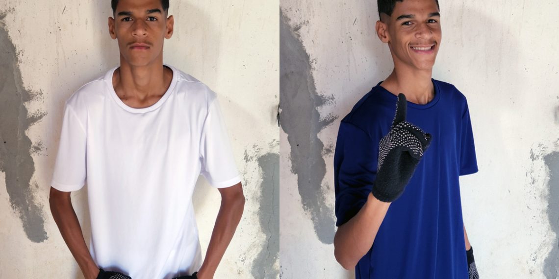 Jovem da roça de Quijingue é a nova sensação da web; conheça o cara da Luva de Pedreiro