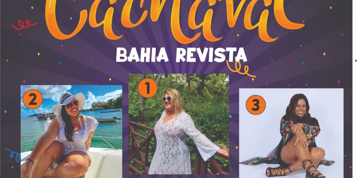 Jacuipense ficou em terceiro lugar na votação para escolha da Musa Plus Size Carnaval 2022