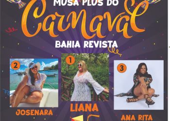 Jacuipense ficou em terceiro lugar na votação para escolha da Musa Plus Size Carnaval 2022