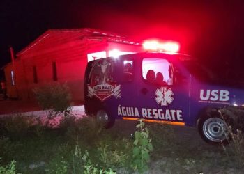 Jovem é encontrado com ferimentos pelo corpo e socorrido pelo Águia Resgate