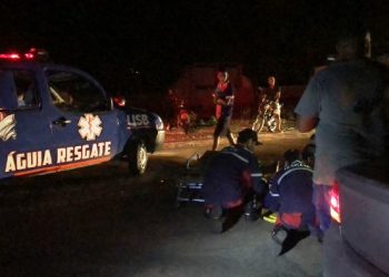 Motociclista fica ferido em acidente após atropelar cachorro na BA 120