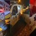 Vídeo – Motorista embriagado salta quebra-mola e atinge ambulância da Brigada Anjos da Vida