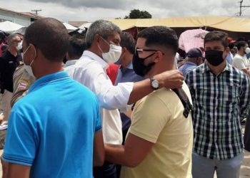 Com nome cogitado para concorrer a sucessão de Rui Costa, Jerônimo Rodrigues chegou em Biritinga com ‘pinta’ de pré-candidato