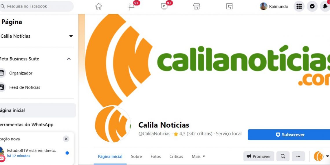 Fragilidade: dois dias depois de recuperar conta, Facebook do Calila sofre nova invasão