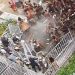 Indígenas tentam invadir Governadoria e PM-BA responde com spray de pimenta
