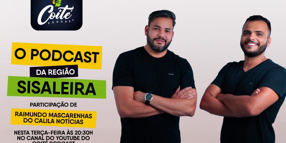 Coité Podcast entrevista Raimundo Mascarenhas nesta terça-feira a partir das 20h30