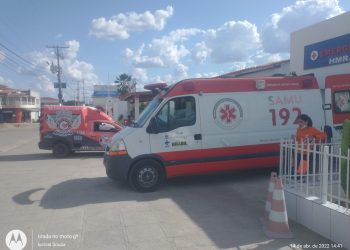 Homem é socorrido em estado grave após receber um golpe de faca do próprio irmão