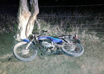 Jovem morre após moto que pilotava bater em árvore
