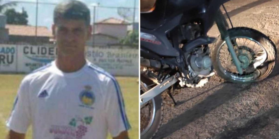 Vigilante morre ao colidir moto no fundo de caçamba