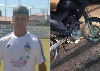 Vigilante morre ao colidir moto no fundo de caçamba