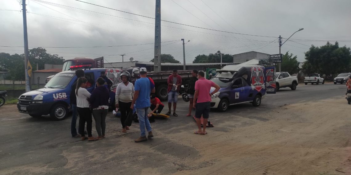 Coité – Águia Resgate socorre três pessoas em dois acidentes envolvendo motocicletas