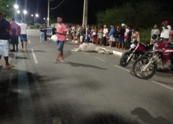 Entregador morre após colisão entre moto e cavalo em Feira de Santana