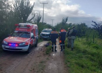 Corpo de homem é encontrado com marcas de tiros em estrada vicinal de Riachão do Jacuípe