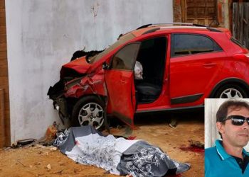 Vídeo – Professor morre atropelado por carro em alta velocidade na cidade de Caculé
