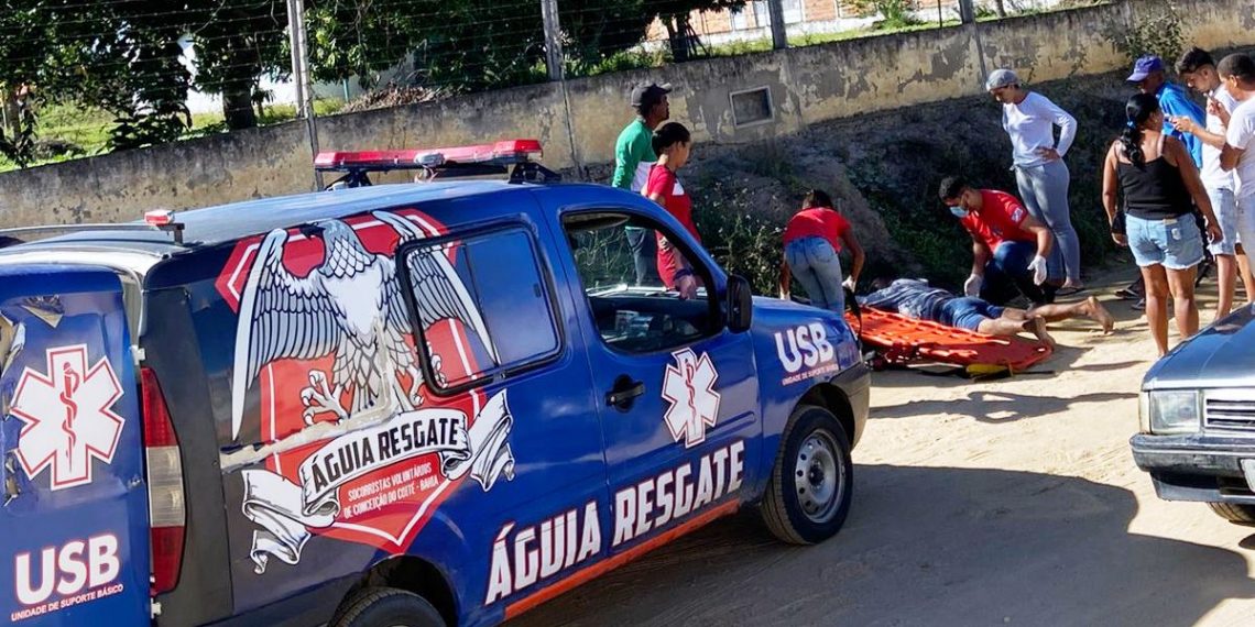 Águia Resgate é acionado para atendimento a mais um acidente de moto