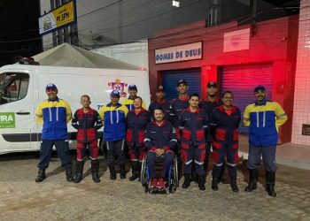 Equipe do Águia Resgate prestação serviço no apoio a festa do São João de Ipirá