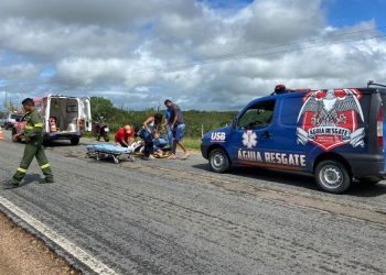 Águia Resgate e Anjos Jacuipenses são solicitados para atender o mesmo acidente