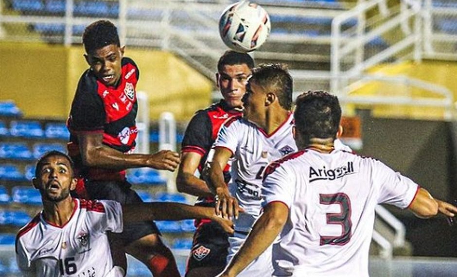 Série C – Em jogo marcado por briga no fim, Vitória empata com Atlético Cearense fora de casa