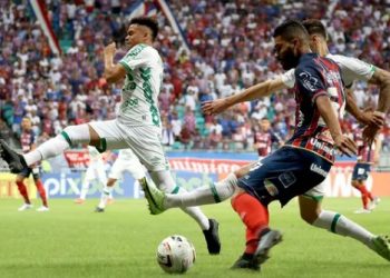 Série B – Jogando em casa Bahia sofre gol relâmpago e perde para Chapecoense com um jogador a mais
