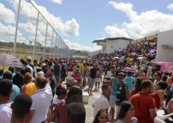 Barrocas II – Sonho dos desportistas se torna uma realidade com inauguração do Estádio Municipal. ACM Neto marcou presença
