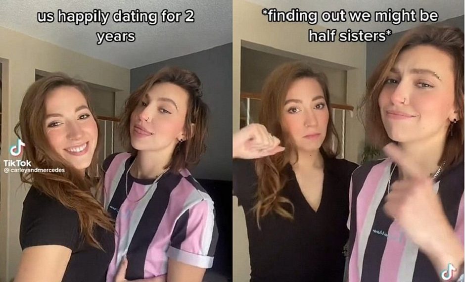 Após dois anos de relacionamento, namoradas descobrem que podem ser irmãs