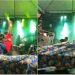 Piso de palco desaba durante show de banda de forró em Ipirá; vídeo