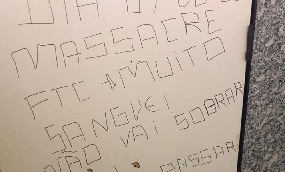 UniFTC entra em alerta após ameaça de massacre: ‘Vou matar todo mundo’