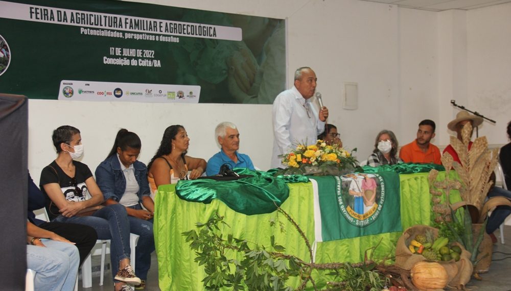 Coité – Negaciosismo do Governo Federal norteou os discursos na Feira da Agricultura Familiar e Agroecológica