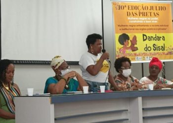 Ronda Maria da Penha do Território do Sisal participa da 10ª Edição do evento Julho das Pretas