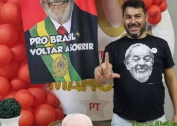 PR – Guarda Municipal que era tesoureiro do PT é morto a tiros na própria festa de aniversário, em Foz do Iguaçu