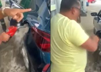 PE – Motorista lava carro com gasolina após queda nos preços e exalta Bolsonaro