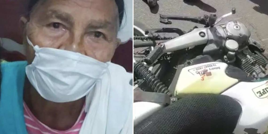 Idosa morre atropelada por moto em Capim Grosso