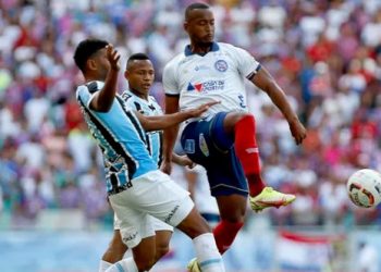 Serie B – Diante de mais de 42 mil torcedores, Bahia e Grêmio empatam sem gols na Arena Fonte Nova