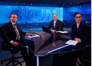 Globo confirma entrevista de Bolsonaro no JN, após dizer que ele não iria