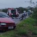 Dois jovens são socorridos em estado grave após colisão envolvendo moto e carro na BA 120