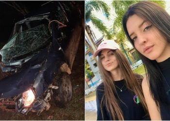 PR – Duas jovens morrem em acidente na BR-476; uma delas comemorava aniversário horas antes