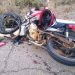 Colisão envolvendo bitrem e moto deixa um morto na BR 235
