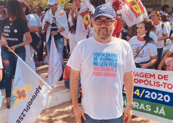 Profissionais de enfermagem fazem manifestação em Salvador para pressionar STF sobre piso