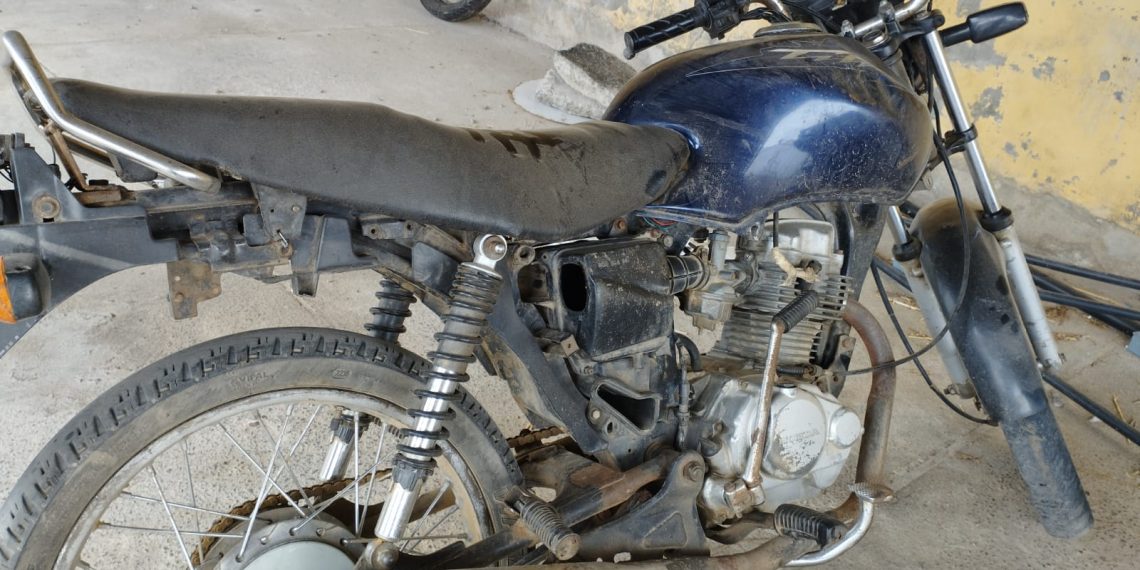 Moto roubada a quase 4 meses em Bandiaçu é recuperada pela PC em São João