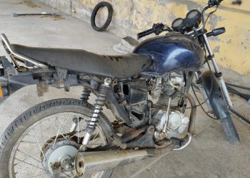 Moto roubada a quase 4 meses em Bandiaçu é recuperada pela PC em São João