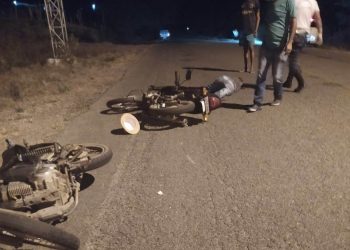 Homem morre e outro fica ferido em colisão envolvendo motos na BR-349