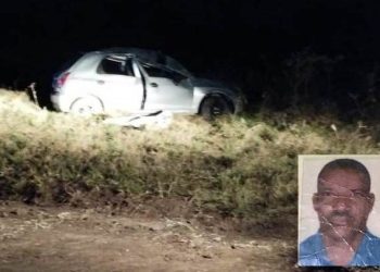 Homem morre em capotamento no município de Anguera