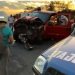 Colisão frontal entre dois carros deixa quatro feridos na BA 120