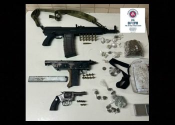 Feira: Durante operação contra o tráfico de drogas 66ª CIPM apreende fuzil e submetralhadora