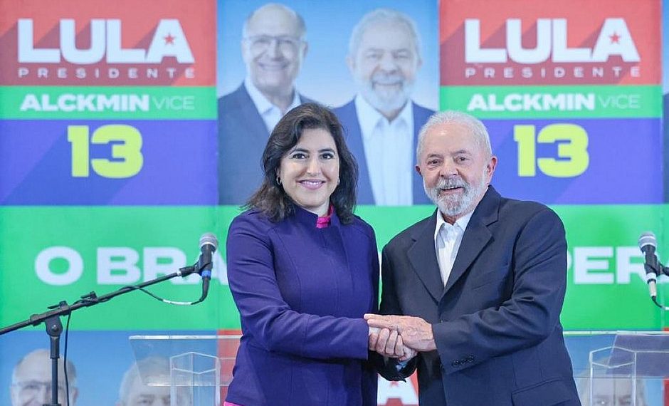 Tebet promete apoio total à campanha de Lula: ‘No que precisar’